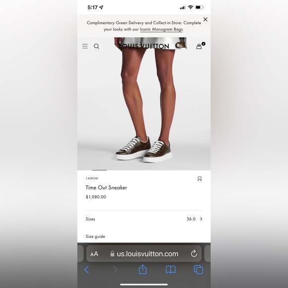 Brand new Louis Vuitton sneakers - Picture 6 of 7